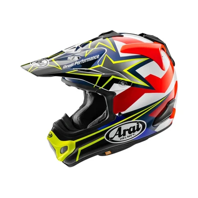 arai mx v evo stars stripes yellow 01 kuva